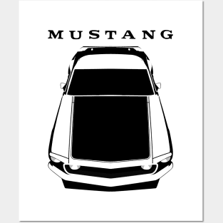 Mustang Boss 1969 Posters and Art